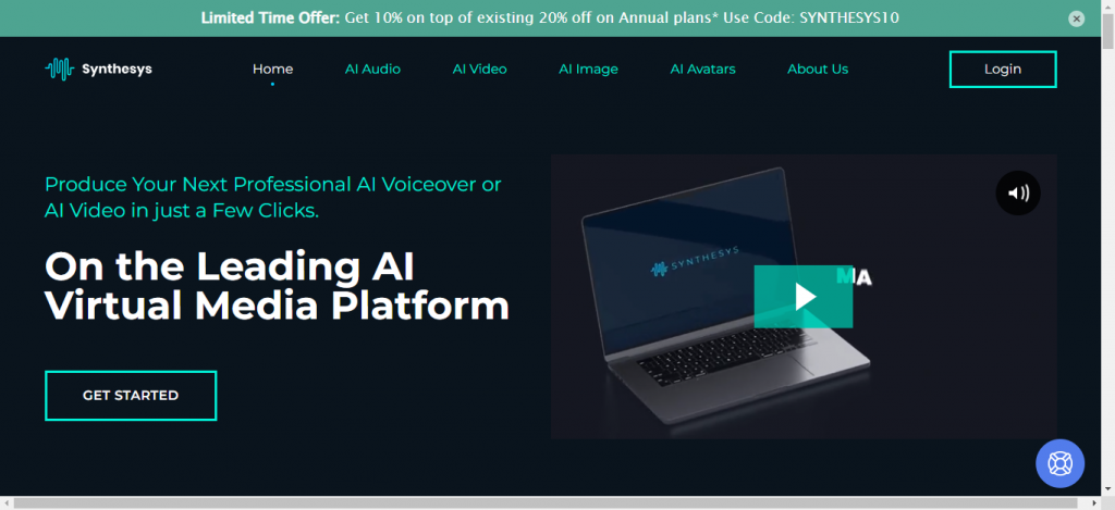 Synthesys Home page