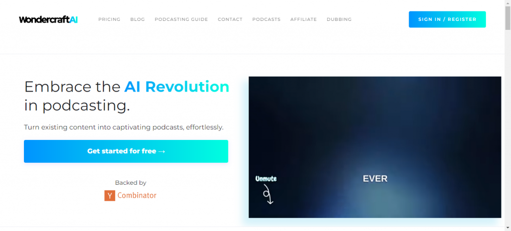 Wondercraft Home page