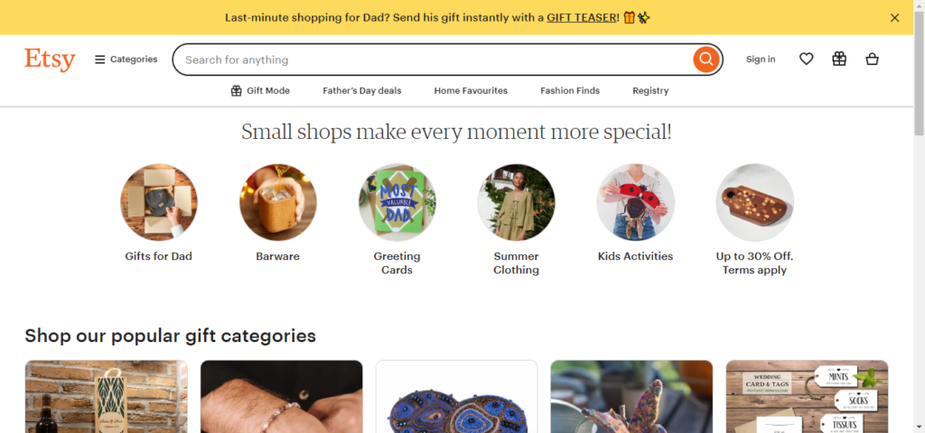 start selling digital products on etsy